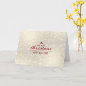 Shimmering Holiday Folded Photo Card 2 Kaart (Gele Bloem)