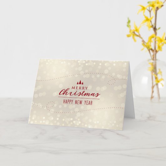 Shimmering Holiday Folded Photo Card 2 Kaart (Gele Bloem)