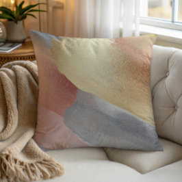 Shimmering look brushstrokes kussen