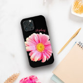 Shimmering Natte Roze Gerber Daisy Case-Mate iPhone Case