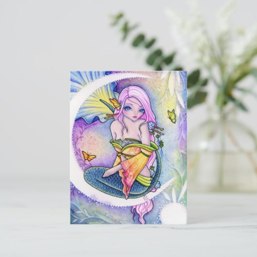 Shimmering Night - Briefkaart (Staand voorkant)