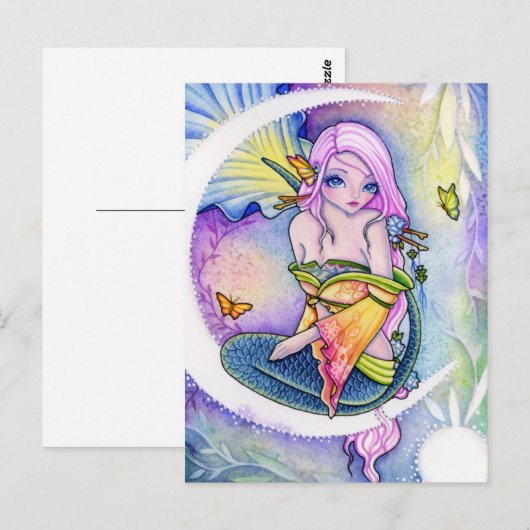 Shimmering Night - Briefkaart (Voorkant / Achterkant)