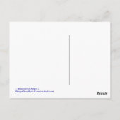 Shimmering Night - Briefkaart (Achterkant)