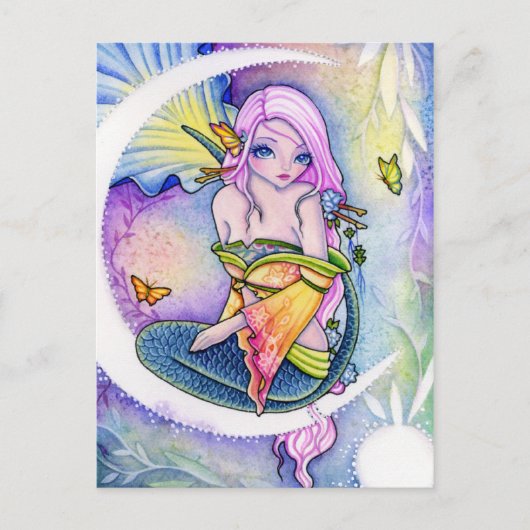 Shimmering Night - Briefkaart (Voorkant)