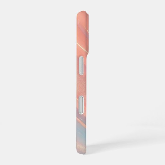 Shimmering Pastel Gradient Phone Case iPhone 16 Hoesje (Rechterkant)
