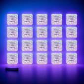 Shimmering Pastel Verjaardag Viering Stickers