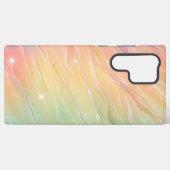 Shimmering Rainbow Aurora Gradient Phone Case Samsung Galaxy Hoesje (Achterkant horizontaal)