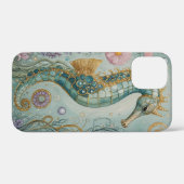 Shimmering Seahorse Sanctuary Case-Mate iPhone Case (Achterkant (horizontaal))