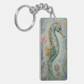 Shimmering Seahorse Sanctuary Sleutelhanger (Voorkant Links)