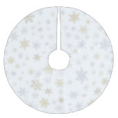 Shimmering Snow Kerstboom Rok (Voorkant)