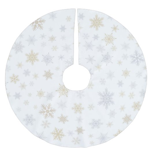 Shimmering Snow Kerstboom Rok (Voorkant)