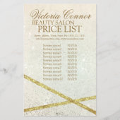 Shimmering Star Dust Luxury Price List Flyer (Voorkant)