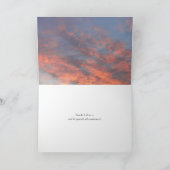 Shimmering Summer Sunrise Inspirerend Kaart (Binnen)