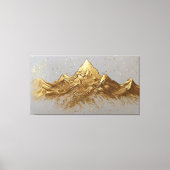Shimmering Summits Canvas Afdruk (Voorkant)