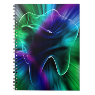 Shimmering Tooth Design Tandarts Notitieboek