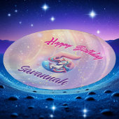 Shimmering Unicorn 5e Happy Birthday Borden Papieren Bordje