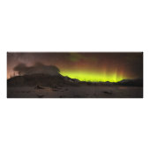 Shimmering Wall Aurora Foto Afdruk (Voorkant)