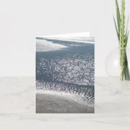 "Shimmering Water" - Notecard Kaart