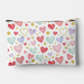 Shimmering Watercolor Sweethearts Etui (Achterkant)
