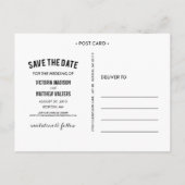 SHIMMERY CIRCLE | BEWAREN VAN DE DATUM VAN AANKOND AANKONDIGINGSKAART (Achterkant)