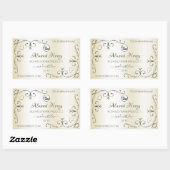 Shimmery Cream Product Labels  hoeken Logo (Vel)
