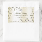 Shimmery Cream Product Labels  hoeken Logo (Tas)