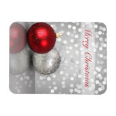 Shimmery Kerstversieringen - Flexibele magneet (Horizontaal)