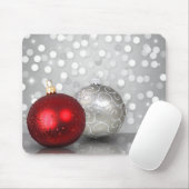 Shimmery-kerstversieringen - Mousepad Muismat (Met muis)