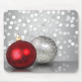 Shimmery-kerstversieringen - Mousepad Muismat (Voorkant)