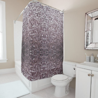 Shimmery Mauve Shower Curtain Douchegordijn