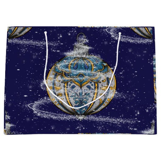 Shimmery Ornament Groot Cadeauzakje (Voorkant)