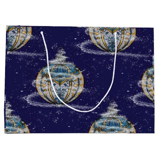 Shimmery Ornament Groot Cadeauzakje (Achterkant)