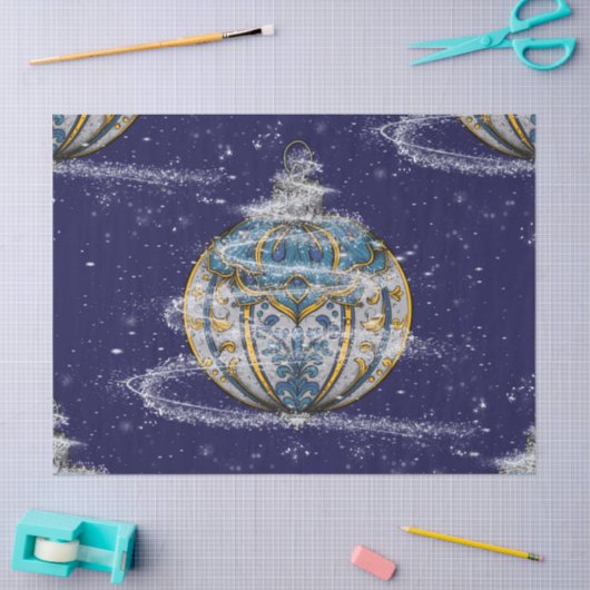 Shimmery Ornament Tissuepapier (Craft)