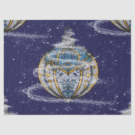 Shimmery Ornament Tissuepapier (Voorkant)