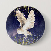 Shimmery Owl Button (Voorkant)