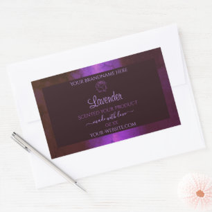 Shimmery Paars Marble Product Labels Roos Flower