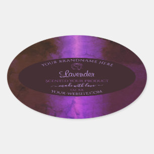 Shimmery Paars Marble Product Labels Roos Flower