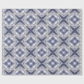 Shimmery, Purple, Dandelion Mandala Cadeaupapier (Vlak)