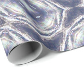 Shimmery, Purple, Dandelion Mandala Cadeaupapier (Rol Hoek)