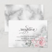 Shimmery Roses Barefoot Bride™ Kaart (Voorkant / Achterkant)