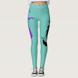 Shimmy Siren Dragons Leggings Blauwgroen