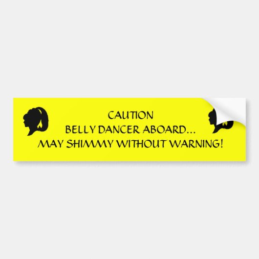 Shimmy without Warning Sticker (Voorkant)