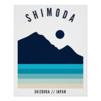 Shimoda Shizuoka Japan Retro Vintage Strand