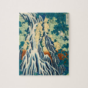 Shimotsuke Kurokami-Yama Kurifuri no Taki Japans Legpuzzel