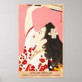 Shimura Tatsumi Five Figures of Modern Beauties Poster (Voorkant)