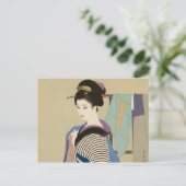 Shimura Tatsumi - Twee onderwerpen van Japanse vro Briefkaart (Staand voorkant)