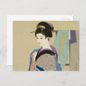 Shimura Tatsumi - Twee onderwerpen van Japanse vro Briefkaart (Voorkant / Achterkant)