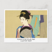 Shimura Tatsumi Twee onderwerpen van Japanse vrouw Briefkaart (Voorkant)