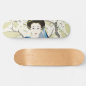 Shimura Tatsumi Twee onderwerpen van Japanse vrouw Persoonlijk Skateboard (Horizontaal)