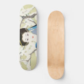 Shimura Tatsumi Twee onderwerpen van Japanse vrouw Persoonlijk Skateboard (Voorkant)